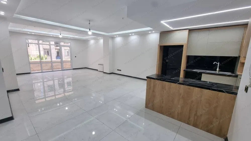 🏠 آپارتمان ۱۱۴متری بازسازی‌شده پونک ✨ نمای تراورتن، سند تک‌برگ