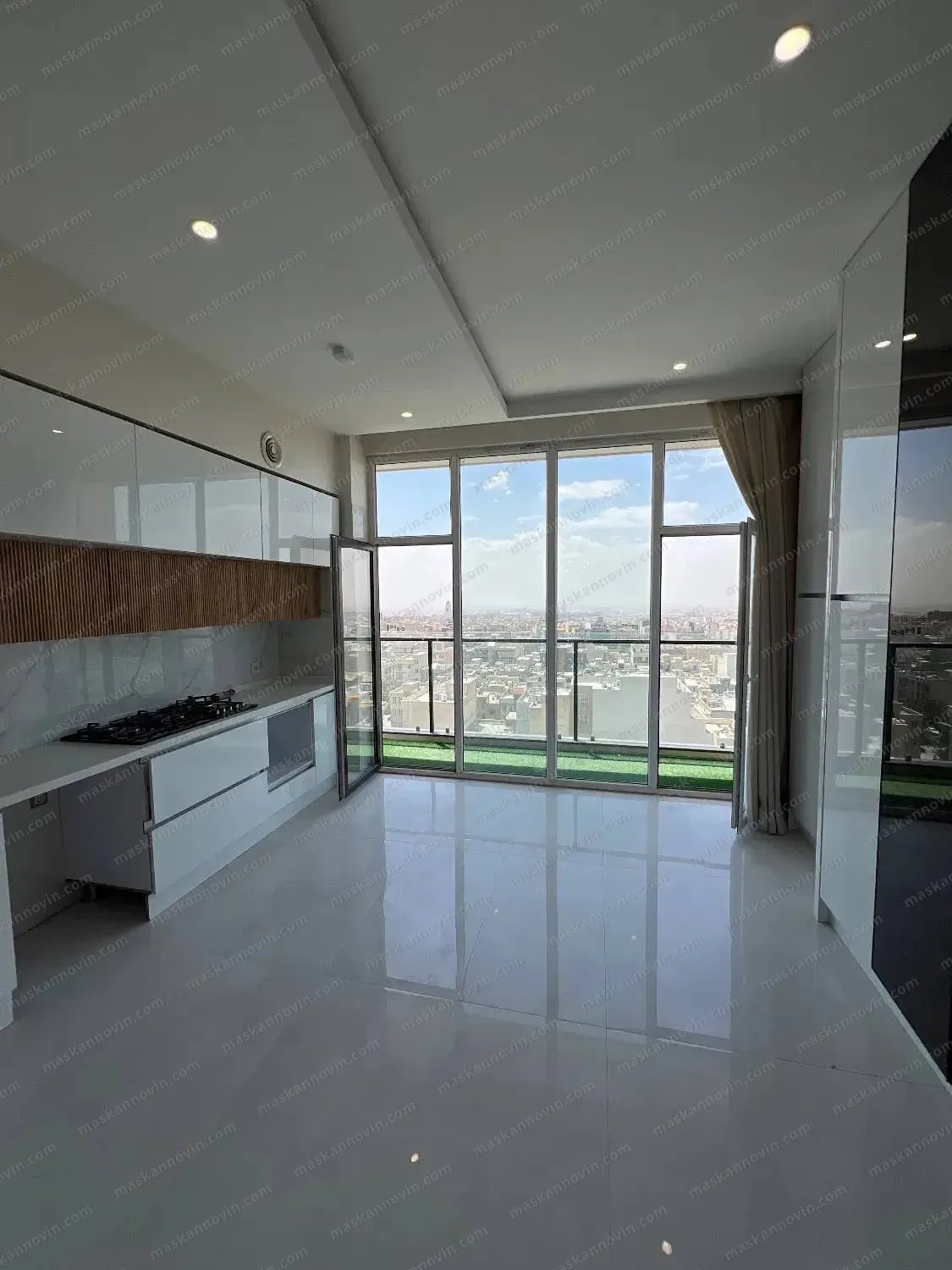 🏠 آپارتمان ۱۲۸متری نوساز پونک ✨ لوکس با استخر، روف‌گاردن و حیاط اختصاصی