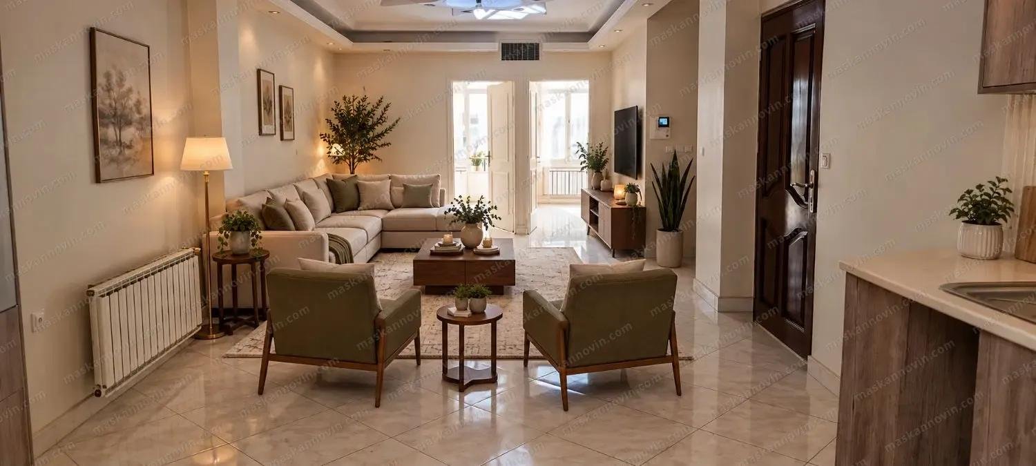 🏠 آپارتمان ۶۸ متری بازسازی‌شده پونک ✨ جنوبی با پارکینگ و انباری
