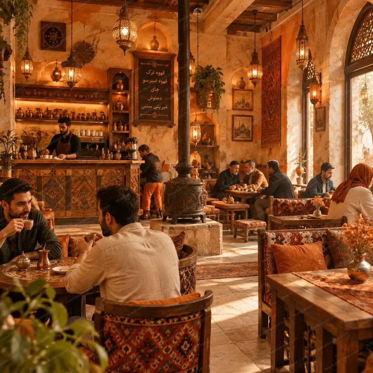 تصویر ملک 🏠 واحد تجاری ۹۰ متری فردوس، جنوبی با نمای سنگ