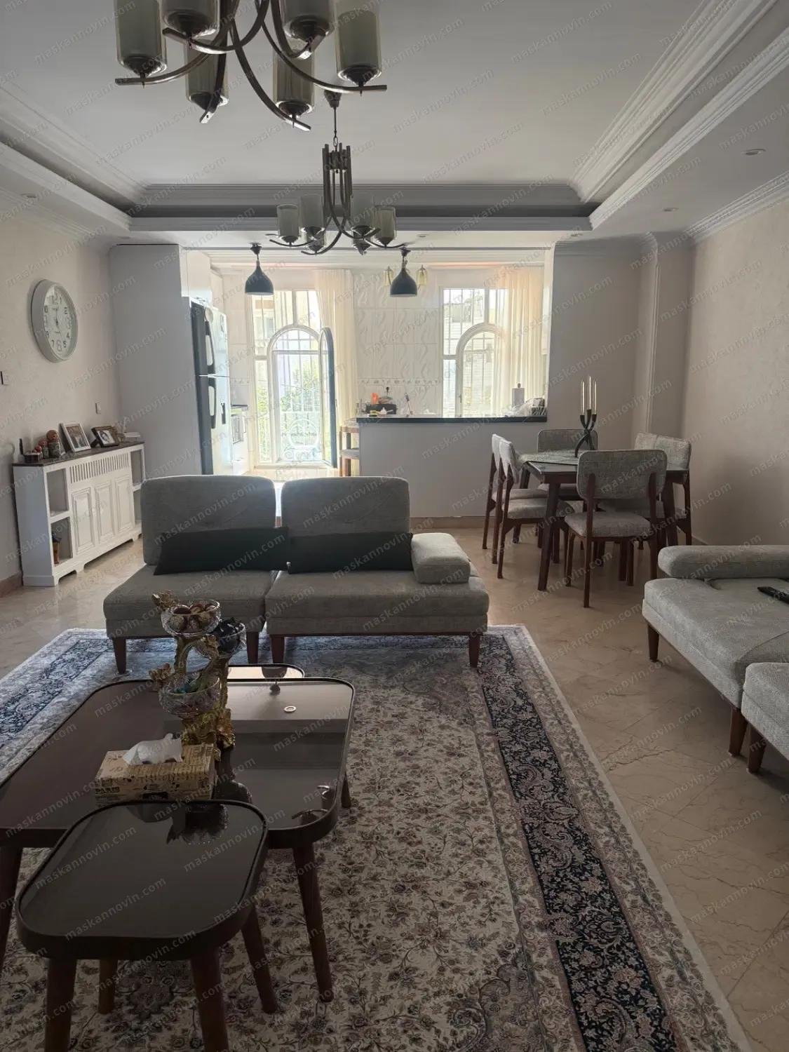 تصویر ملک 🏠 آپارتمان ۸۵متری بازسازی‌شده باغ فیض ✨ جنوبی با سند تک‌برگ